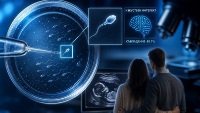 Лек срещу мъжкото безплодие: AI технология открива скритите сперматозоиди