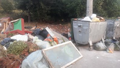 В разгара на лятото: Сметище до столична спирка, смрад и мръсотия