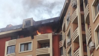 Очевидец на пожара в "Дружба": Беше страшно, взех най-важното и излязох навън