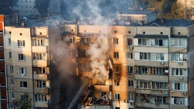 Жертви, сред които и бебе, при руска атака с дронове над Киев