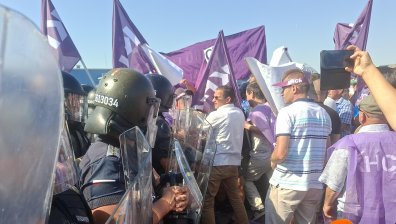 Арестуваха вицепрезидента на КНСБ при опита за блокиране на АМ "Тракия"