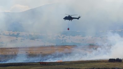 Пожарите са по-малко от миналата година, 6 хеликоптера са готови за реакция