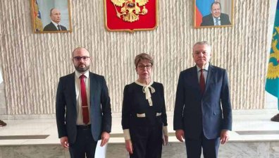 Митрофанова обсъди с Румен Петков рисковете от атаки в Черно море