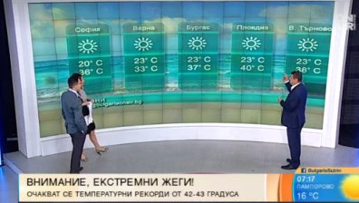 Жегите продължават, очакват ни рекордни горещини