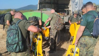 Няма нови огнища в района на пожара в Пирин