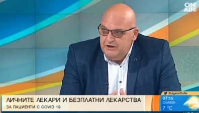Д-р Брънзалов: Решението лични лекари да изписват лекарства срещу Ковид-19 е пиар акция