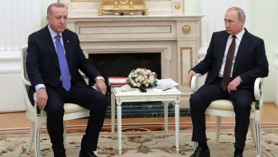 Ердоган към Путин: Светът е втренчил очи в нас, мерките ще успокоят региона