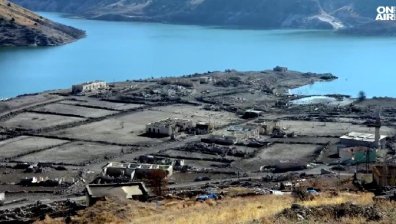 След години под вода: Потопено село изплува в Турция (+ВИДЕО)