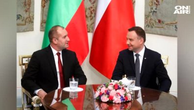 Президентът на Полша Анджей Дуда на посещение у нас