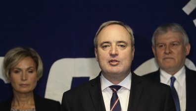 Кандидат-президентската двойка Герджиков-Митева се срещна със СДС