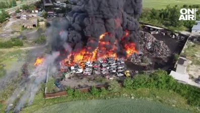 Пожарни екипи гасиха цяла вечер пламъците край Пазарджик