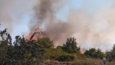 Спешно се търсят доброволци, за да не изгори цялото село Припек, няма вода