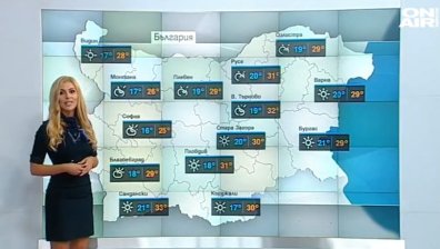 Очаква ни облачно време с интензивни валежи на места