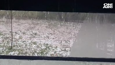 Градушка нанесе тежки щети в Карнобат