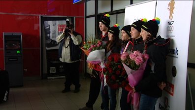 Шампионско посрещане за Алберт Попов