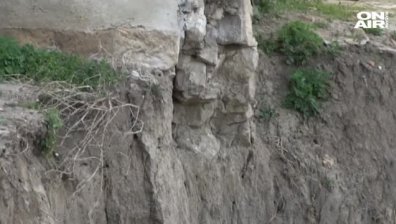 Опасно свлачище застрашава къщи в русенското село Пиргово