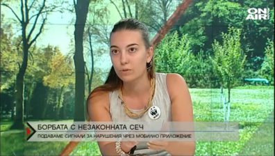 Изпращаме&nbsp;сигнали срещу незаконната сеч чрез&nbsp;мобилно приложение