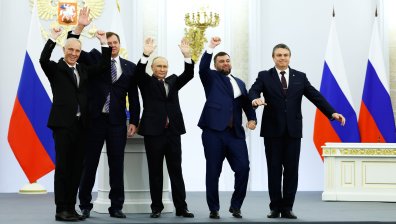 Путин подписа законите за официално анексиране на 4 региона от Украйна