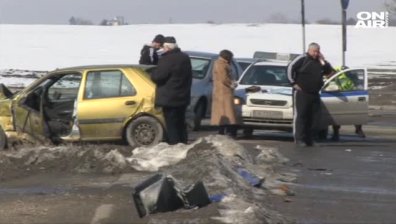 Тежки катастрофи с камиони край Русе