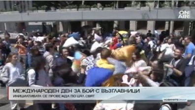 Днес е Международният ден за бой с възглавници