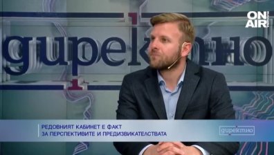 Милен Желев: Животът на кабинета "Денков-Габриел" зависи от "изпирането" на Борисов