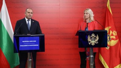 Радев за отношенията България - Черна гора и сигурността в региона и в Европа