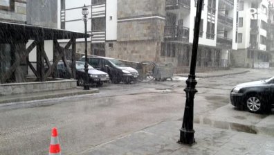 Сняг през април у нас