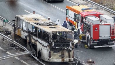 Осъдиха на 1 г. и 8 м. затвор собственика на автобуса, който изгоря на АМ "Струма"