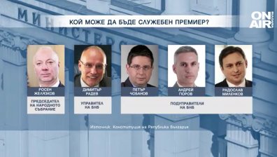 Кой ще бъде служебен премиер? Президентът Радев избира измежду 10 имена