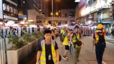Девети пореден уикенд на протести в Хонконг