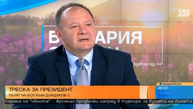 Михаил Миков: БСП на балотаж с ГЕРБ, които се разпадат при загуба!