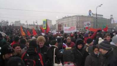 Масови арести след протести в Русия