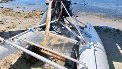 Водолазите не успяха да извадят падналия край Несебър мотоделтапланер