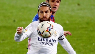 Капитанът на "Реал" (Мадрид) Серхио Рамос тренира, за да се завърне на терена (видео)