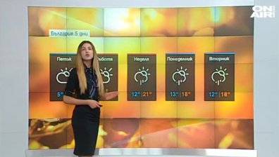 Слънчево време и днес, на места ще се радват на 25-26 градуса
