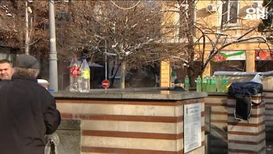 Серия кражби от елементи по чешмите при Централна баня в София