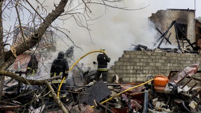 Вълна от руски ракети удари Украйна през нощта