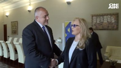 Борисов прие Силви Вартан в Министерския съвет