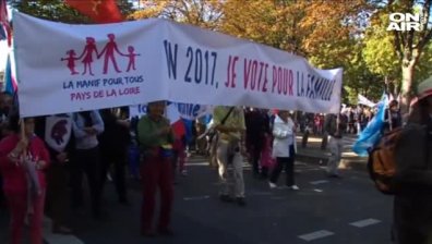 Хиляди излязоха на протест срещу еднополовите бракове в Париж