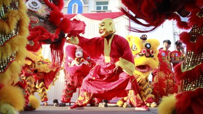 Трескава подготовка за Китайската Нова година (СНИМКИ)