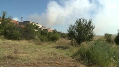 Пожарът край с. Шишманци е потушен