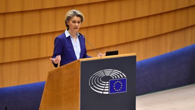 Фон дер Лайен произнася знаковата си реч за състоянието на ЕС