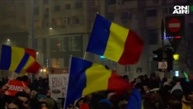 Продължават протестите и контрапротестите в Румъния 