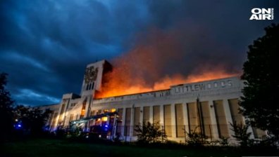 Пожар гори в емблематичната за Ливърпул сграда "Литълуудс"