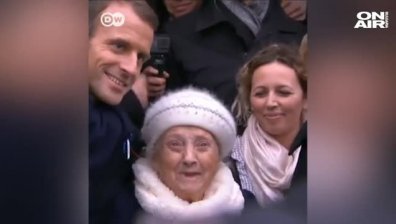 101-годишна французойка обърка Ангела Меркел с Бриджит Макрон