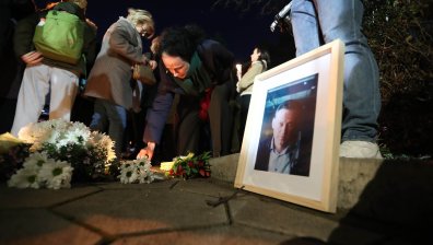 Вижте как София почете паметта на Алексей Навални