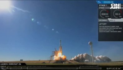 SpaceX изведе в орбита нов телекомуникационен сателит