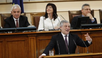 Антонио Таяни: Европейският парламент подкрепя България за Шенген