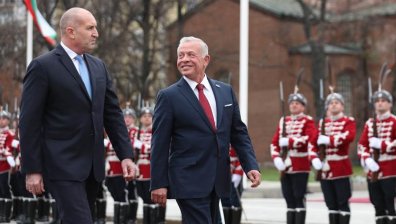 Какво си казаха кралят на Йордания и Румен Радев в София
