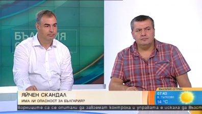 България не е застрашена от яйчения скандал в Белгия и Холандия